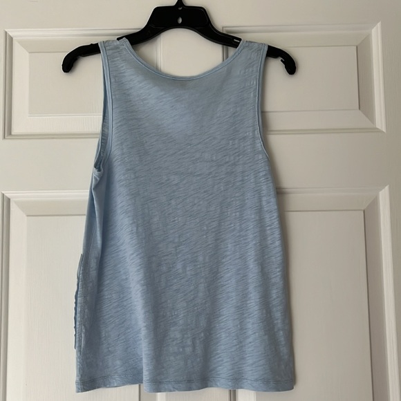 Talbots Light Blue Tank with Beads - Picture 7 of 7